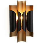 Бра из металла Dolton Wall Lamp Black варинант исполнения - 1 | Loft Concept в Красноярске