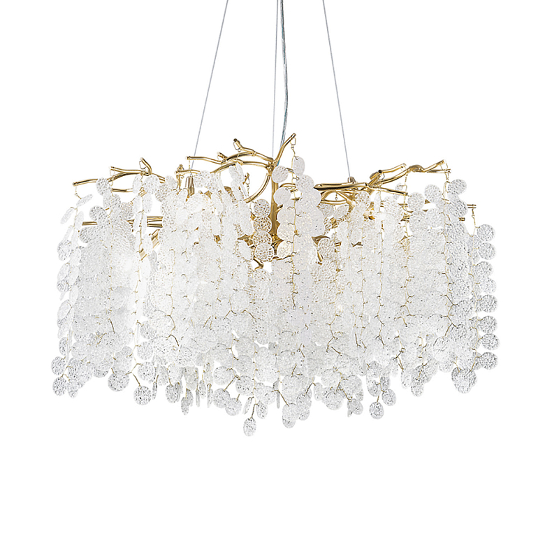 Люстра Raindrops Золотая Золотой в Красноярске | Loft Concept 