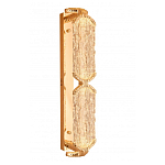 Бра прямоугольное с текстурным природным рисунком IceFlame варинант исполнения - 1 | Loft Concept в Красноярске