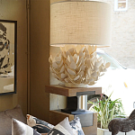 Настольная лампа White Bionic Petals Flo Table Lamp варинант исполнения - 5 | Loft Concept в Красноярске