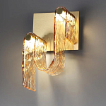 Бра волнистой формы из фактурного стекла Wave варинант исполнения - 7 | Loft Concept в Красноярске