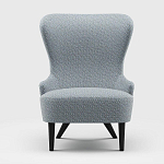 Мебельная ткань Шенилл голубой цвет 142 см T4-60 варинант исполнения - 6 | Loft Concept в Красноярске