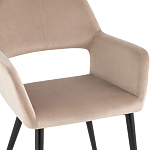 Стул с подлокотниками бежевый NEASAN STOOL варинант исполнения - 6 | Loft Concept в Красноярске
