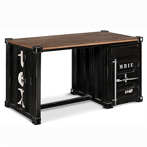 Письменный стол Metal & Oak Sea Container Desk