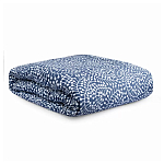 Постельное белье темно-синего цвета с рисунком Blossom Essence Sophie варинант исполнения - 4 | Loft Concept в Красноярске