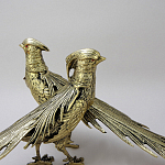 Статуэтка бронзовая пара Фазаны Bronze Birds варинант исполнения - 1 | Loft Concept в Красноярске
