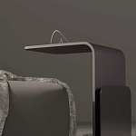 Stolik 90 Журнальный столик из шпона ясеня с чёрной эмалью варинант исполнения - 1 | Loft Concept в Красноярске