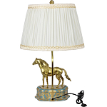 Настольная лампа из фарфора Лошадь Frodi варинант исполнения - 2 | Loft Concept в Красноярске