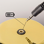 Настольная лампа фигурная золотого цвета с гладким абажуром Высота 19 см Sophia варинант исполнения - 8 | Loft Concept в Красноярске