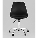 Офисный стул на металлическом основании EGGERY Black пластик варинант исполнения - 5 | Loft Concept в Красноярске