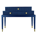 Премиальная Консоль с тремя ящиками Elsa Dreams Blue варинант исполнения - 4 | Loft Concept в Красноярске