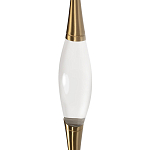 Подвесной светильник с хрустальным плафоном и бронзовым основанием Renee Glass Drops  варинант исполнения - 4 | Loft Concept в Красноярске