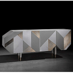 Комод с фасадом из геометрических фигур Coleccion Alexandra варинант исполнения - 2 | Loft Concept в Красноярске
