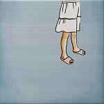 Плитка с узором Девочка единорог варинант исполнения - 4 | Loft Concept в Красноярске