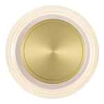 Бра круглое золото/прозрачный Plumpness LED 7 варинант исполнения - 3 | Loft Concept в Красноярске