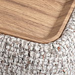 Столик прикроватный мягкий Soft Table from Chenille варинант исполнения - 4 | Loft Concept в Красноярске