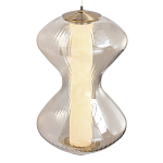 Бра светодиодное с стеклянным волнообразным плафоном Amphora of Light варинант исполнения - 4 | Loft Concept в Красноярске