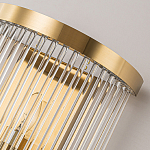 Бра с золотистым основанием и прозрачными трубками Nembus варинант исполнения - 2 | Loft Concept в Красноярске