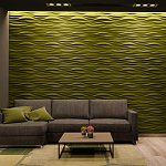 Гипсовая 3D Панель M-31 варинант исполнения - 1 | Loft Concept в Красноярске