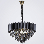 Люстра с хрустальными подвесками Blake Metal Crystal Chandelier варинант исполнения - 2 | Loft Concept в Красноярске