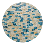 Столик с инкрустацией с перламутровым узором Rona варинант исполнения - 2 | Loft Concept в Красноярске