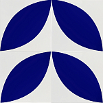 Дизайнерская плитка с узором Лепесток варинант исполнения - 2 | Loft Concept в Красноярске