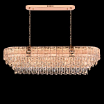 Люстра овальная с каскадом из прозрачного хрусталя Constant Sparks варинант исполнения - 2 | Loft Concept в Красноярске