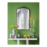 Ваза фигурная с сине-зелеными узорами распустившихся цветов Blossoming Spring варинант исполнения - 5 | Loft Concept в Красноярске