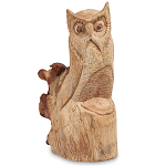 Статуэтка из дерева сова Animals of the World 20 варинант исполнения - 1 | Loft Concept в Красноярске