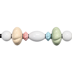 Подвесной светильник линейный с керамическими элементами 24W LED Fragrant Light варинант исполнения - 5 | Loft Concept в Красноярске