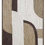 Панно из шнура геометрическая абстракция wall panel line II варинант исполнения - 1 | Loft Concept в Красноярске