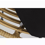 Стул круглый с ротанговым плетением Round Wicker Stool варинант исполнения - 6 | Loft Concept в Красноярске