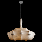 Подвесной светильник с белым фигурным абажуром и мягкими волнистыми краями Cloud Motion  варинант исполнения - 18 | Loft Concept в Красноярске