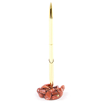 Ручка шариковая металлическая на подставке из натурального камня Metal Stone Pens варинант исполнения - 4 | Loft Concept в Красноярске