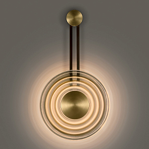 Бра Chelsom WALL SOLAR BLACK BRONZE