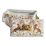 Шкатулка с фигуркой льва на крышке Eden Garden варинант исполнения - 2 | Loft Concept в Красноярске