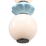 Подвесной светильник фигурный с керамическими элементами 24W LED Fragrant Light варинант исполнения - 5 | Loft Concept в Красноярске