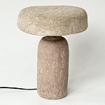 Настольная лампа «Травертиновая» варинант исполнения - 1 | Loft Concept в Красноярске
