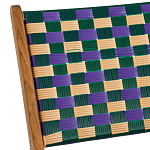 Кресло низкое из массива тика Barbados варинант исполнения - 4 | Loft Concept в Красноярске