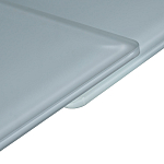 Стол обеденный раскладной со стеклянной столешницей Futuristic Table варинант исполнения - 3 | Loft Concept в Красноярске