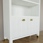 Книжный Стеллаж Elsa Dreams White с задней стенкой варинант исполнения - 1 | Loft Concept в Красноярске