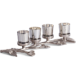 Подсвечник из алюминиевого сплава Cozy Light варинант исполнения - 1 | Loft Concept в Красноярске