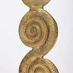 Кофейный стол из металла с круглой столешницей Table Gold Metal варинант исполнения - 4 | Loft Concept в Красноярске