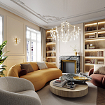 Бра с хрустальными подвесками Quasar варинант исполнения - 7 | Loft Concept в Красноярске