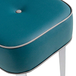 Квадратный мягкий пуф на белых ножках Winton Pouf Square варинант исполнения - 14 | Loft Concept в Красноярске