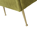 Кресло велюровое оливковое с подушкой Relaxation Soft варинант исполнения - 4 | Loft Concept в Красноярске