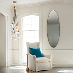 Подвесной светильник с шестью прозрачными стеклянными шарообразными плафонами Hinkley варинант исполнения - 3 | Loft Concept в Красноярске