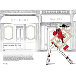 Megan Hess Paris: Through a Fashion Eye варинант исполнения - 4 | Loft Concept в Красноярске