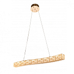 Люстра волнистой формы с текстурной огранкой Reflection of Reality варинант исполнения - 1 | Loft Concept в Красноярске