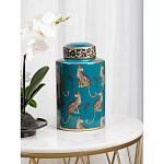 Ваза фарфоровая с крышкой Leopard Ccollection варинант исполнения - 3 | Loft Concept в Красноярске